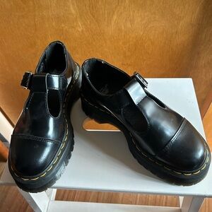 New Doc Marten Bethan Mary Jane platform shoes with Box
